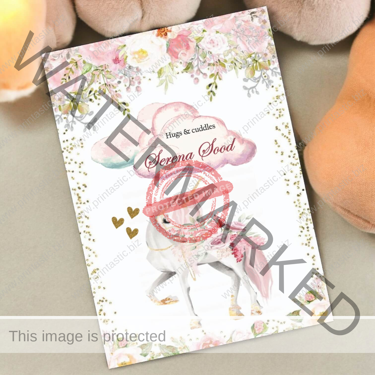 Dreaming Unicorn - Kids Gift Tags